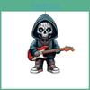 Car Skeleton Halloween Hanging Decoration Acrylic Material Car Interior Styling