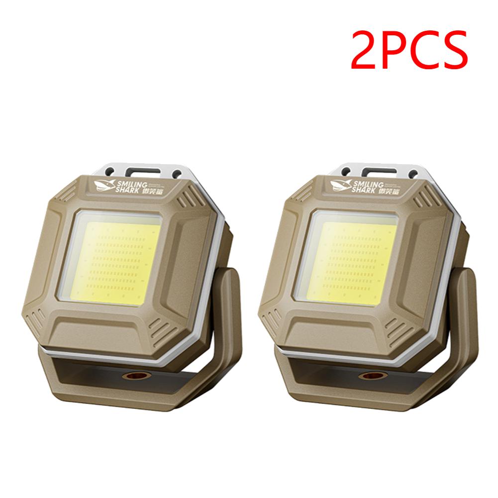 1-5PCS COB LED Inspection Light Waterproof Flashlight with Magnetic Base Emergency Light Rechargeable for Car Repair Emergency