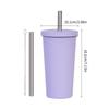 Thermal Control Vacuum Straw Cup -Schwarz