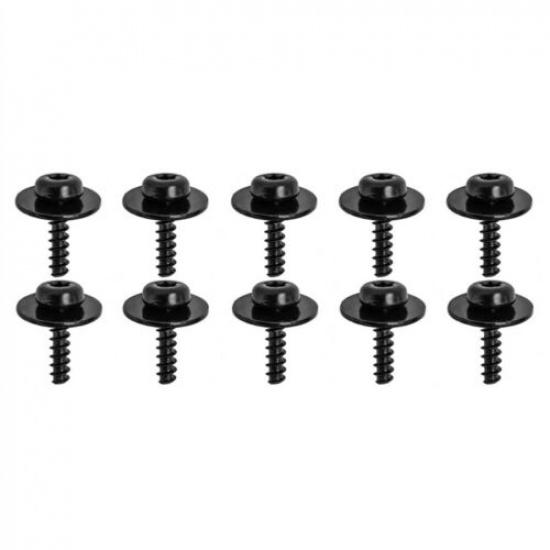 10 Pcs Under Tray Splash Guard Torx Screw With Washer 1449533 & 7200555 For Ford