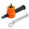 Nibble Metal Cutting Double Head Sheet Metal Nibbler Sheet Nibbler Saw Cutter Tool Drill Attachment Free Cutting Tool Metal Cut