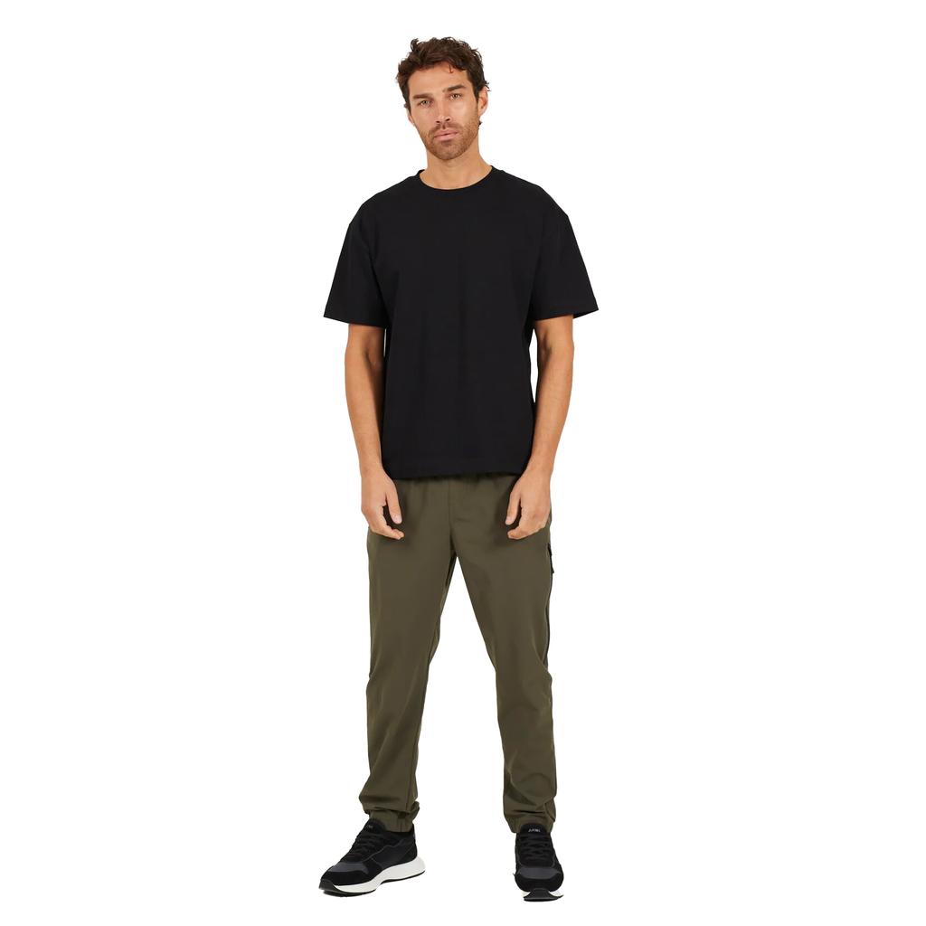BRAVE SOUL Mens Tech Zip Detail Trousers