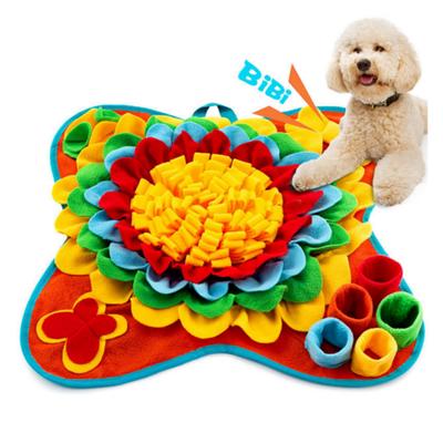 Withmung Dog Nose Work Mat Toy Dog Toy, 1 kus, červená (50 cm * 50 cm)
