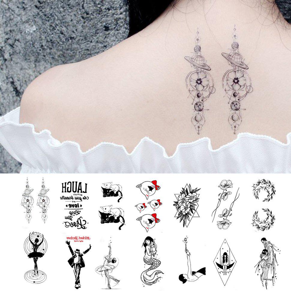 tattoo art wolf aap tijger en olifant hand tekenen en schetsen zwart-wit  6006170 Vectorkunst bij Vecteezy, image size:970x970