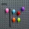 Magnetic Photo Holders 6Pcs/Set 3D Balloon Refrigerator Magnet Shape Memo Shaped Magnets Holder Decorative Magnet for Whiteboard Locker Fridge