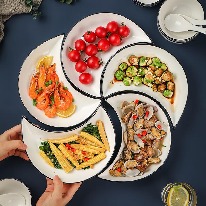 Nordic Ceramic Serving Platter Set