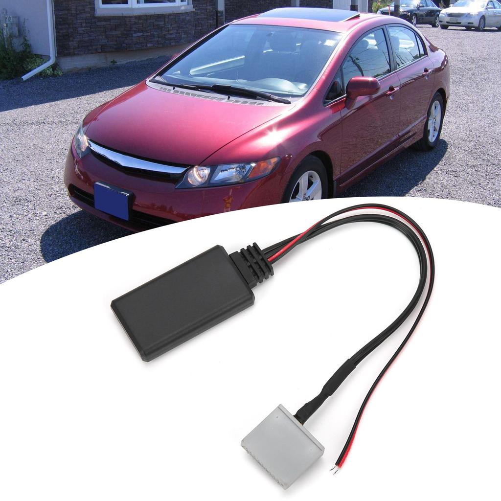 Car Bluetooth Module AUXIN Cable Audio Adapter Fit for Honda Civic CRV 8th Accord