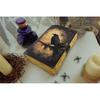 Vintage Gothic Raven Leather Journal Notebook Dark Academia Gift, Writing Diary, Wiccan Grimoire Book Of Shadows, Spell Notebook