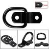 D Rings Trailer Hook Quick Install Trailer Tie Down Anchors For Heavy Load Transport Corrosion Resistant Material