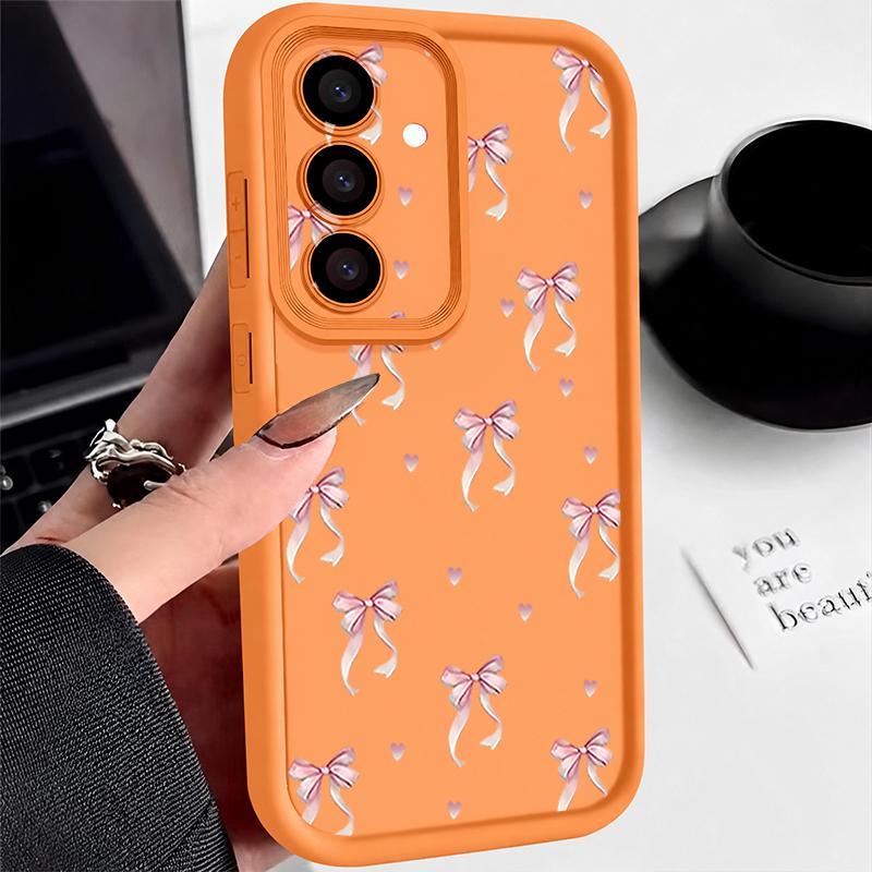 Mode Rosettmönster Mjukt Matt Fodral För Samsung S25 Ultra S24 FE S26 S23 Plus A16 A56 A36 A55 A26 A27 A15 A35 A17 A37 A57 Stötsäkert TPU-Telefonfodral
