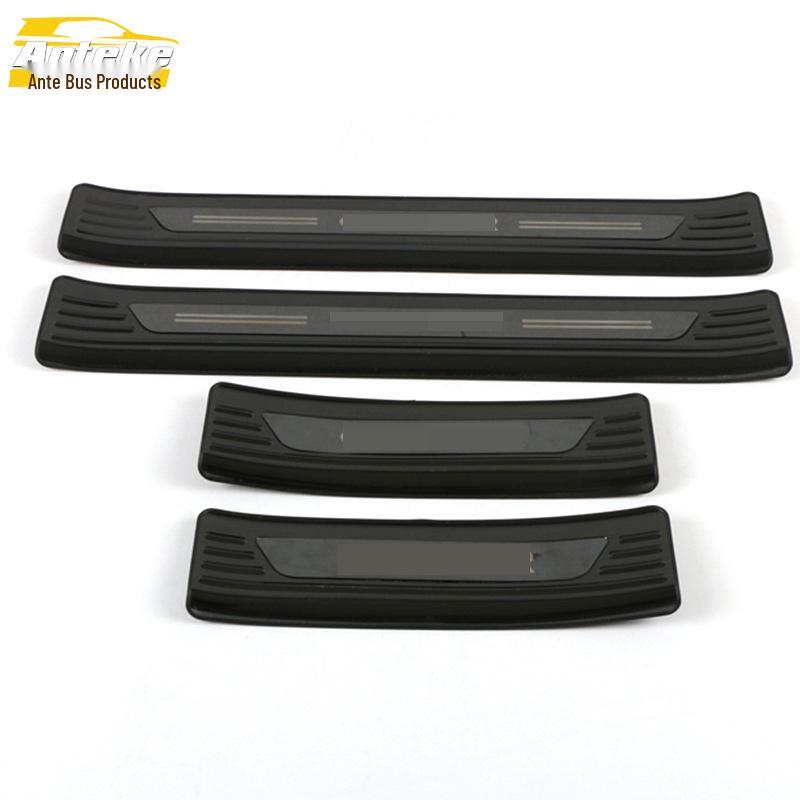 Fit for 2019 Koleos Stainless Steel Door Sill Trim Stickers - Exterior Welcome Pedal Accessories