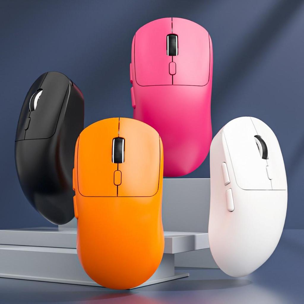 Mouse da Gioco Wireless Bluetooth Silenzioso a Tre Modalità - Multicolore e Leggero