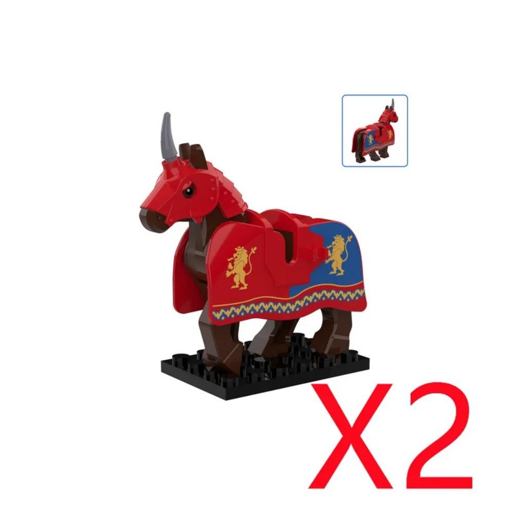 

3-8СМ Строительная игрушка Средневековая военная архитектура Строительные блоки Персонаж Рыцарь Боевой конь Щит Конь Веревка Седло Креативные аксессуары Подарок Игрушка