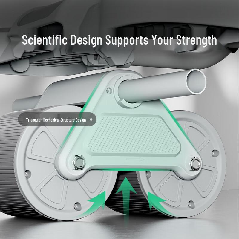 Keep Automatic Rebound Double Wheel Ab Roller
