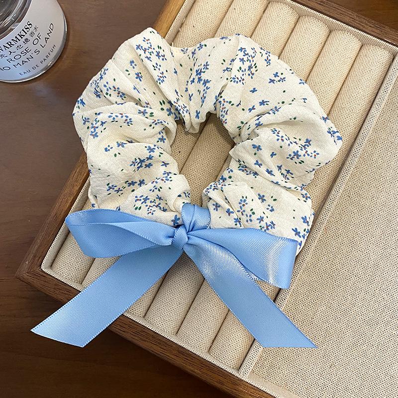Spring-Summer Versatile High-End Large Elastic Scrunchie for Ponytails and Buns