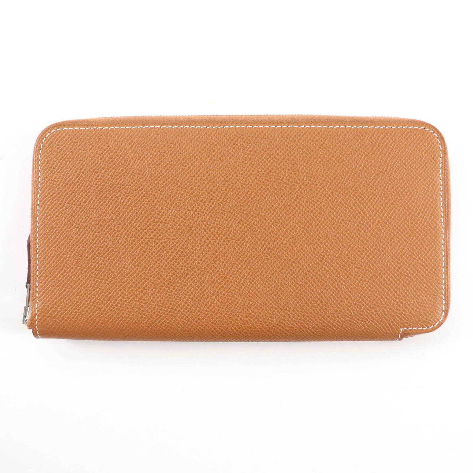 

Pristine HERMES Purse Azap long silk in Epsom Leather Women Used