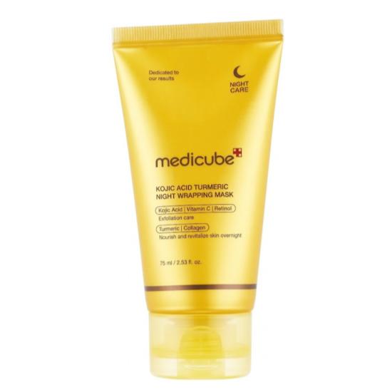 [medicube] Kojic Acid Turmeric Night Wrapping Mask 75ml Kojic Acid Turmeric Night Wrapping Mask 1
