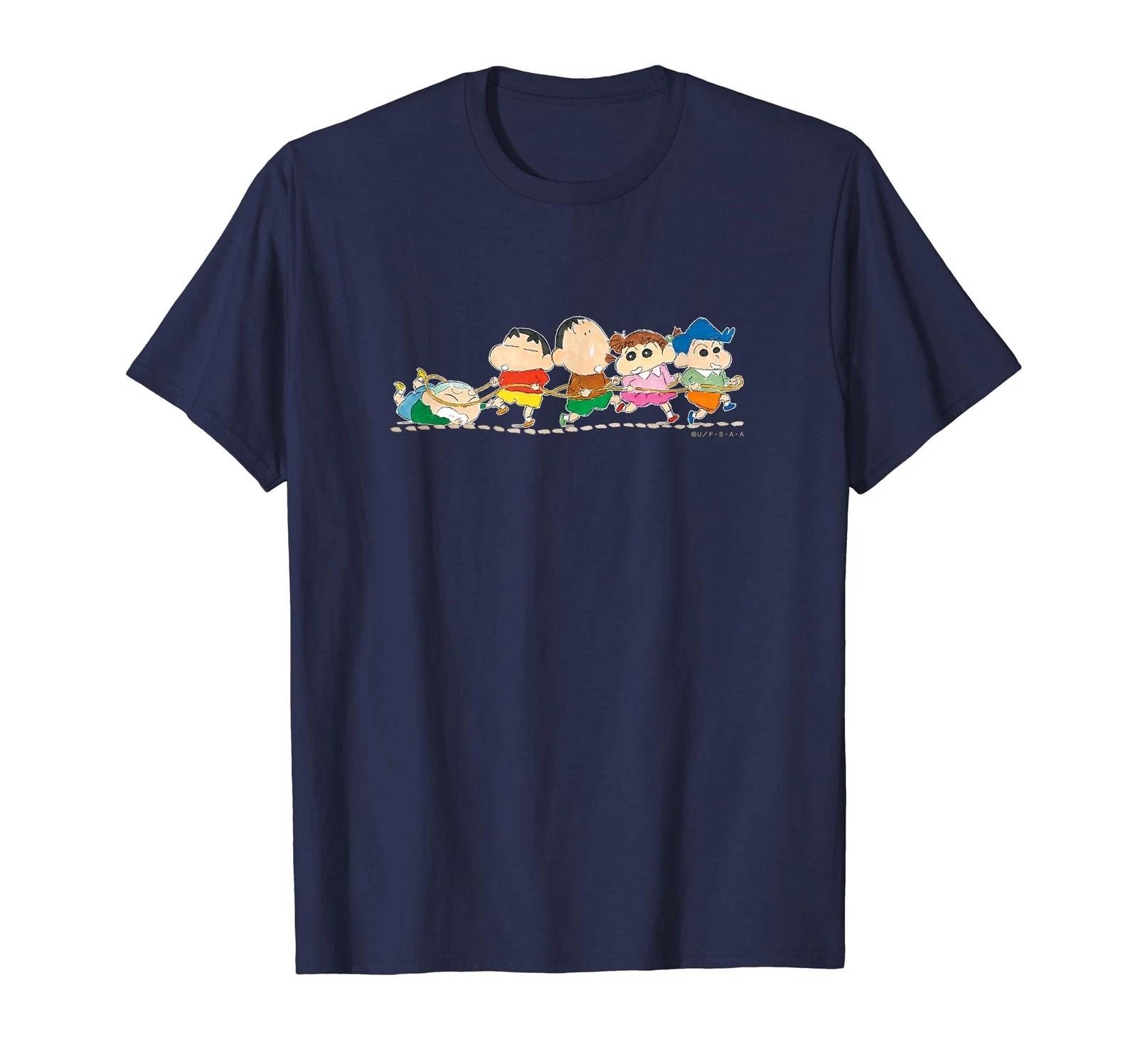 

Crayon Shin-Chan Kasukabe Defense Force Playing Train T-Shirt_ S