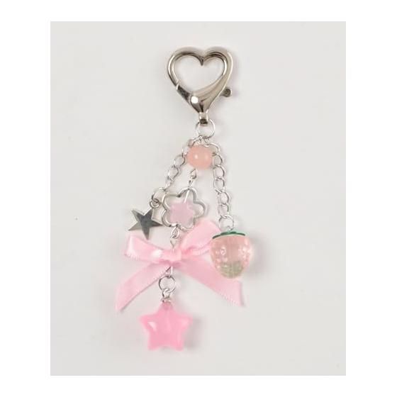 [Wego] Beads Keychain D Accessory Cute School Gift Women s