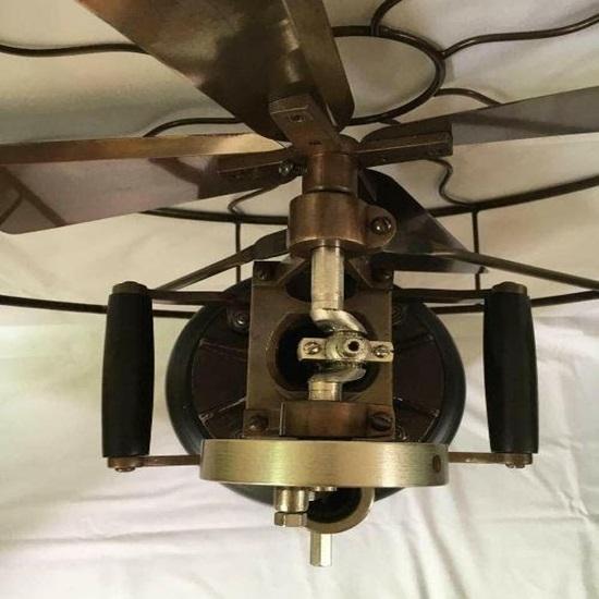 Antiker Kerosinölbetriebener Dampfventilator Funktionstüchtig Sammlerstück Museum Vintage Geschenkartikel Heimdeko Heim Büro Deko Geschen… Mehr