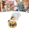 1:12 Dollhouse Miniature Wall Lamp Flower Shaped Realistic Miniature Sconce Wall Lamp with Switch Fo