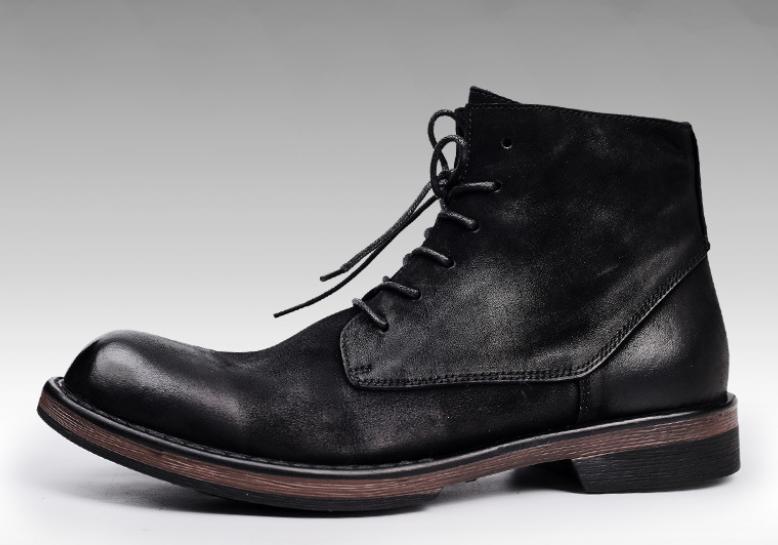 Herren Knöchel Chelsea Boots Luxus Echtes Leder Herbst Designer Britischer Stil Handgefertigte Qualität Lässige Business Schuhe Mann