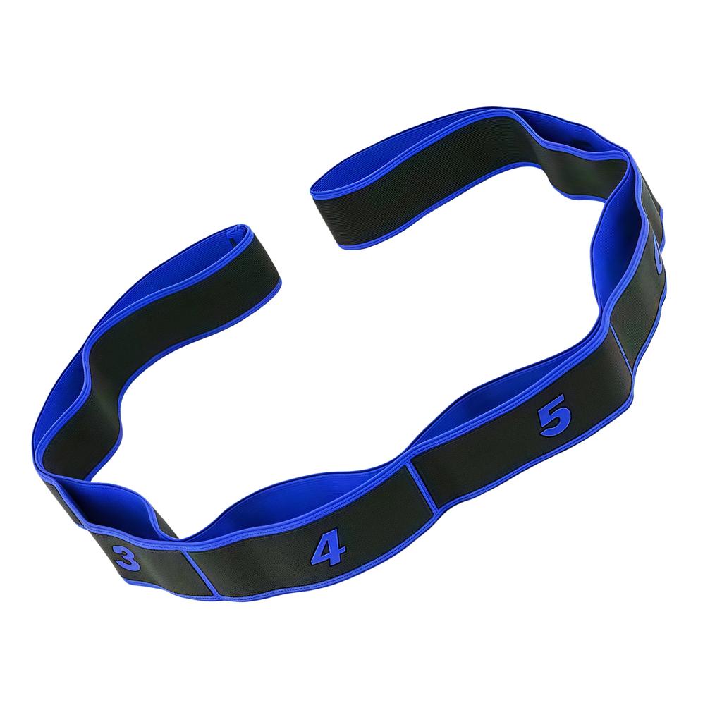 Fitness Exercise Resistance Band With Number Elastic Stretch Resistance Band Tension Band Pilates Pull Rope Enduring