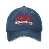 Vintage Beta Racing Baseballkappe Unisex Distressed Denim Snapback Hut Moto Motocross Outdoor Alle Jahreszeiten Reise Geschenk Hüte Kappe