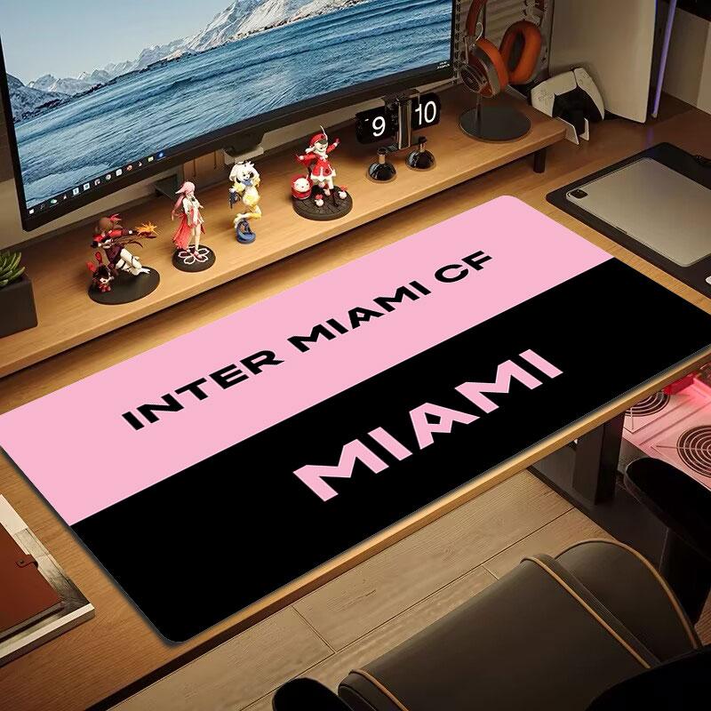 Miami CF Mouse Pad, Large Gaming Desk Mat, Non-slip XXL Mousepad for Laptop & Tablet, Mini PC Playmat with Stitched Edges