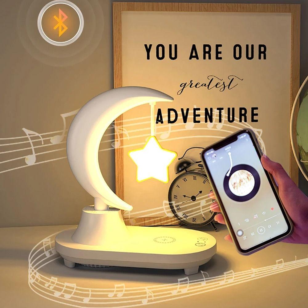 Dimmer Function Music Night Light Bedside Use Bedside Atmosphere Lamp  Office Decoration