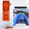 USB Rechargeable Outdoor USB Heating Sleeping Mat with Storage Bag 3 Heat Levels Sleeping Bag Mattress Heated Sleeping Bag Pad