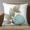 1 Pieces Tropical Leaf & Floral Print Throw Pillow Covers Pattern Cushion Cover Suitable For Sofa Bedroom Car Pillow Cover