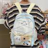 Schoolbag Japanese schoolbag male college student large capacity high school junior high school student travel backpack female ins trendy cool 