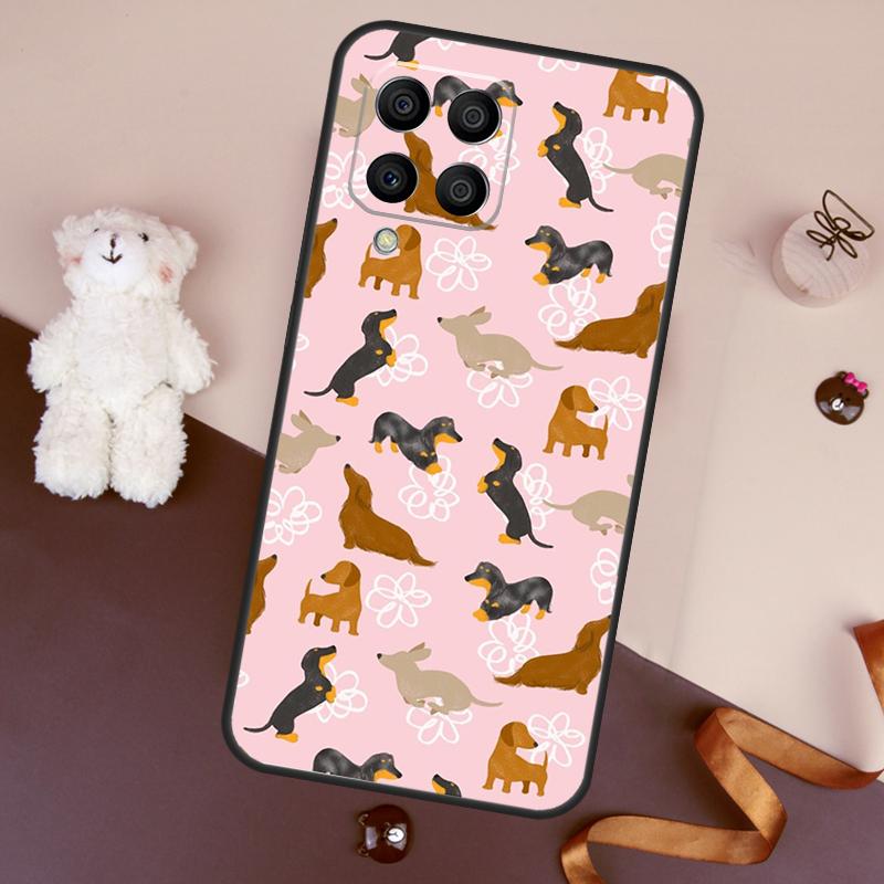 Dachshund Teckel Dackel Dog Case For Samsung Galaxy M06 M53 M13 M31 M11 M35 M55 M15 M56 M36 M16 M12 M32 M52 M14 M34 M54