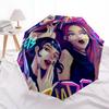 KPOP Hunter Fashionable Automatic Opening/Closing Folding Umbrella. Portable and Foldable, Ideal for Gift, Travel, and Daily Use.