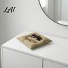 Smooth Edge Storage Tray 3D Printed Pillow Coaster One-Piece Molding Durable Tray Minimalist Multi-purpose Desk Decorative for Desktop And
