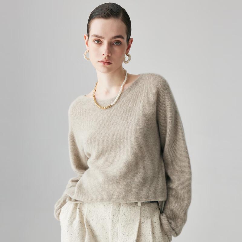 Palo Women's 100% Cashmere Round Neck Sweater