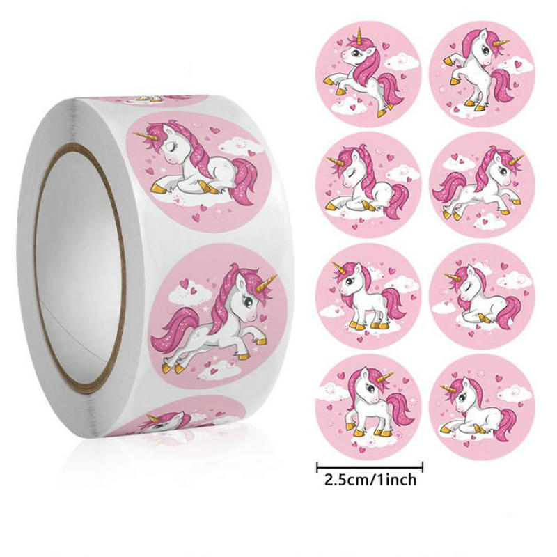 Wholesale New Kids' Motivational Stickers Cute Animal Reward Sticker Friendly Campus Office Classification Self-Adhesive Labe