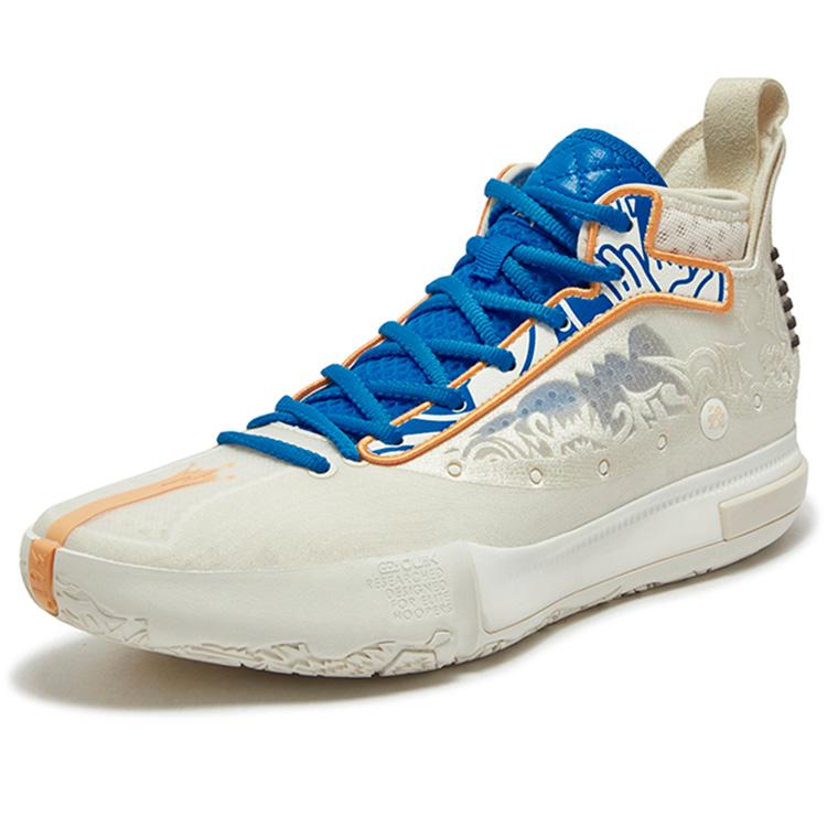 New 361° Cushioning, Slip Resistant, And Abrasion Resistant Low Top Basketball Shoes Men's Lotus Seed White 672521123-13