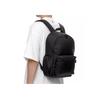 Adidas Originals Three Stripes Sport Simple Retro College Style Large Capacity Polyester Backpack Unisex Backpack Black FM0724