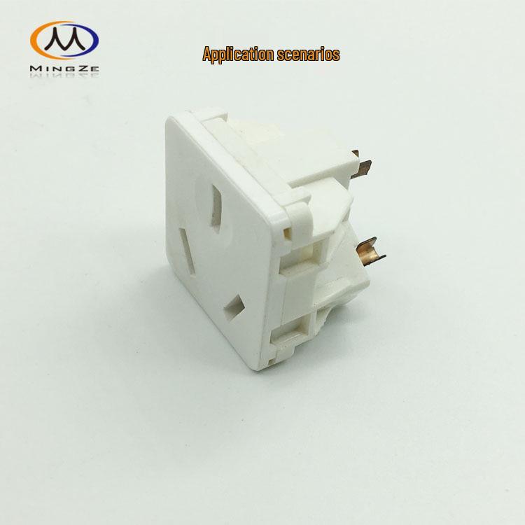10A to 16A Copper Converter Plug with High-Power Hardware Spring Clip