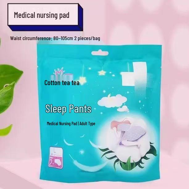 Bawełniane Podpaski Menstruacyjne Przyjazne Skórze - Miękkie, Przeciwprzeciekające, do Użytku Dziennego i Nocnego