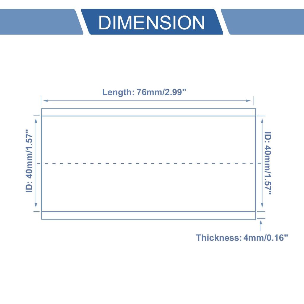 ACROPIX Silicone Tube, Intercooler, Intake Pipe, -Resistant, Air Duct Hose, Blue Hose, Length 3.0