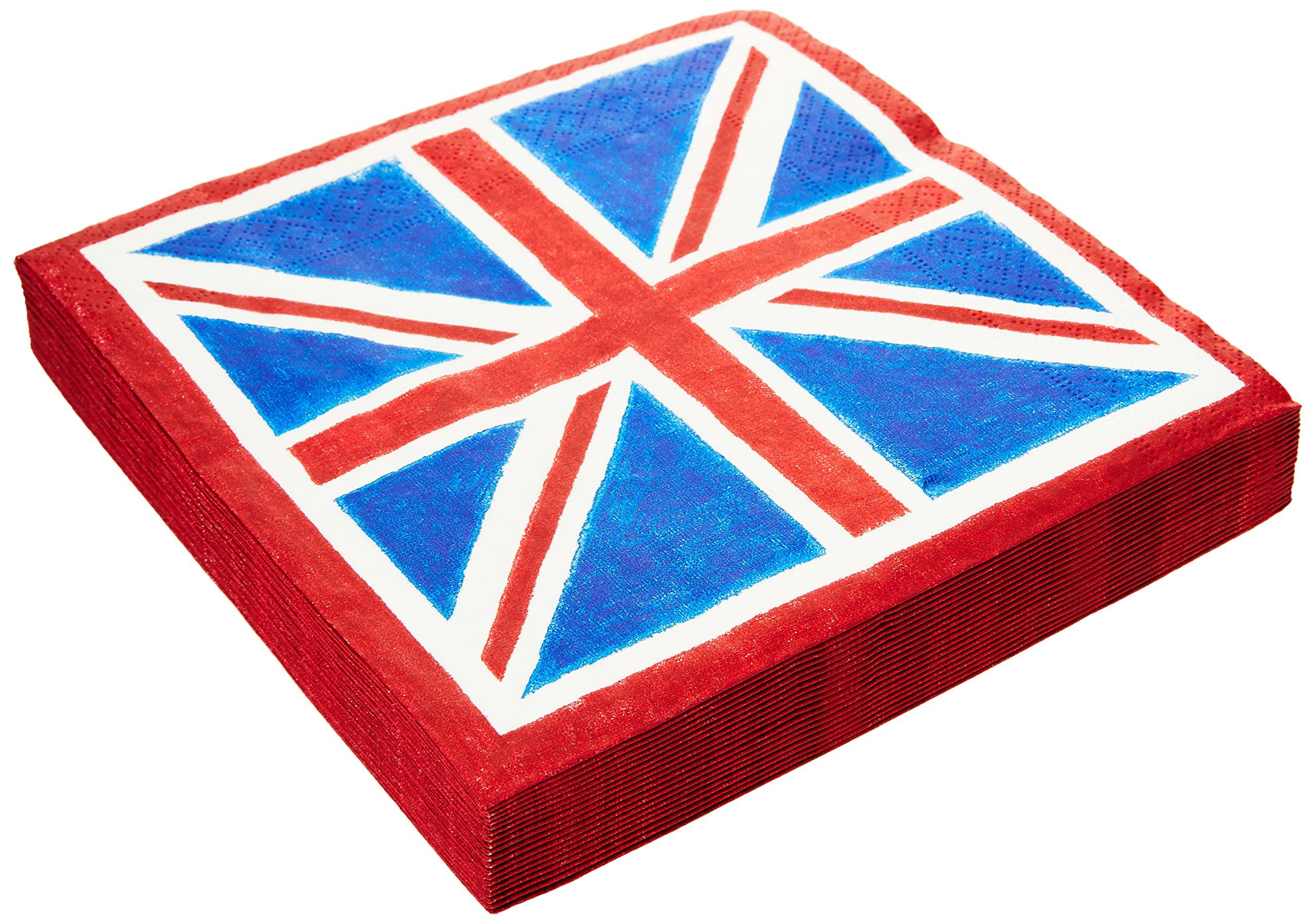 

Бумажные полотенца Caspari Union Jack Размер 10510L L(Обед)