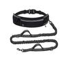 Hands Free Reflective Dog Leash With Waist Pack, Multi Functional Running Leash For Anti Pull Training, Includes Bottle Bag And Pet Lead