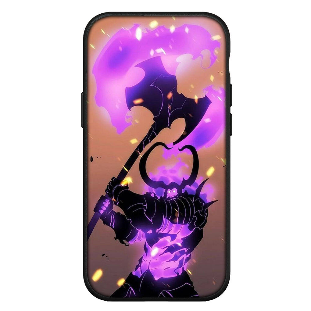 for Samsung Galaxy S25 S24 iPhone 17 16 15 Xiaomi Redmi Note 14 13 12 11 Plus Pro Max XR Phone Case Solo Leveling Sung Jinwoo Arise OPPO Huawei Cover