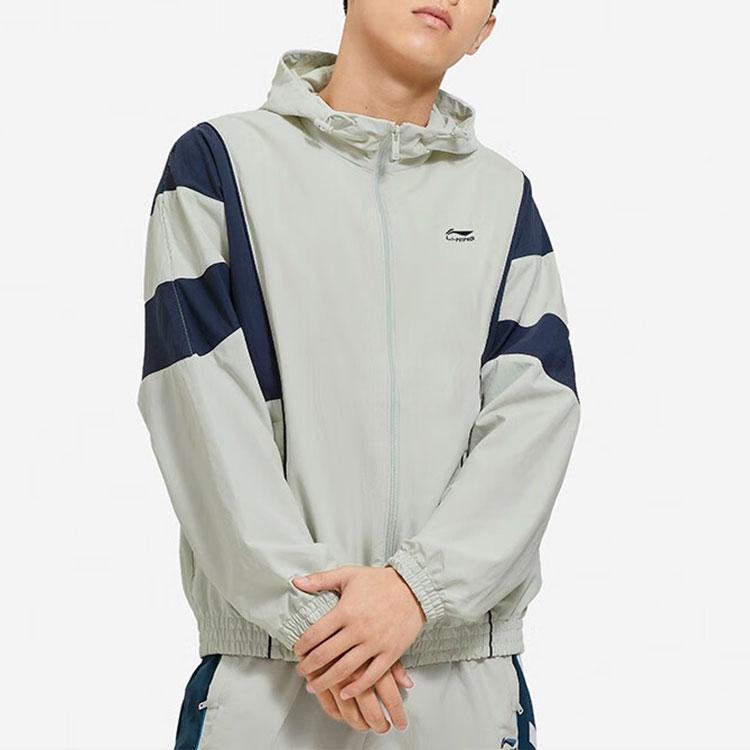 Li Ning Sports Lifestyle Collection Sports Trendy Collection Jacket Men's Gray AFDT531-1
