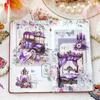 10Pcs Victoria'S Palace Transparent Stickers Retro Romantic Princess House Diy Craft Scrapbooking Junk Journal Landscape Collage