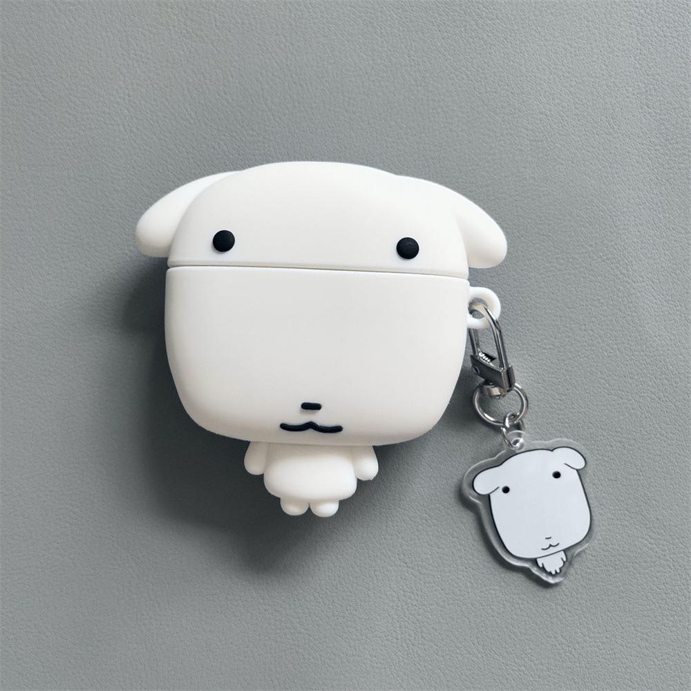 Cute Puppy for AirPods Pro1 Generation Protective Case Cartoon 1 Generation Pro1 Generation Apple Bluetooth Headset Case