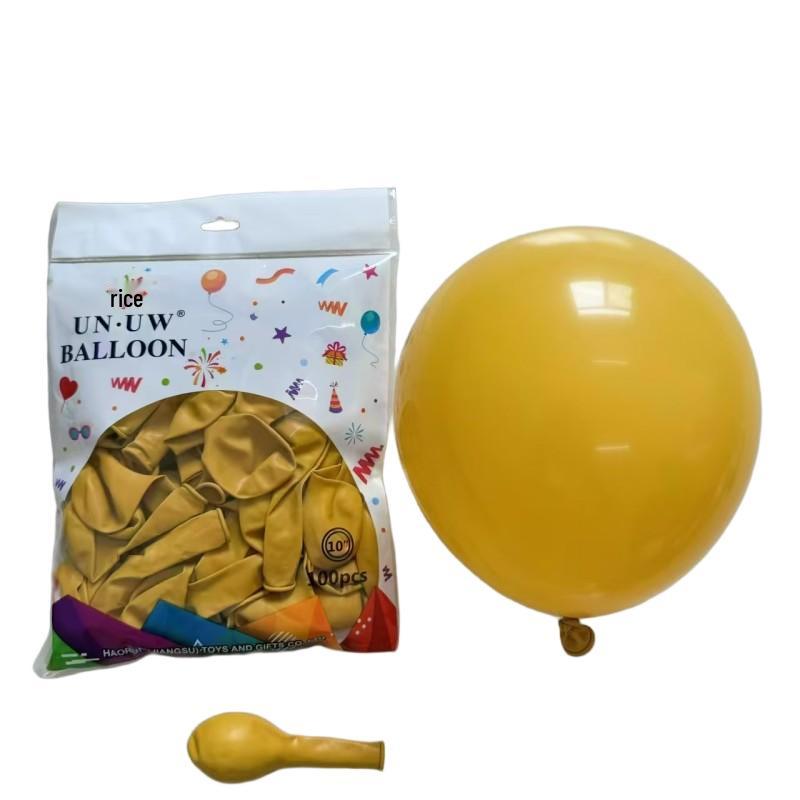 Durable and Safe 10-Inch Colorful Balloons for Kids' Birthday Party Decorations
